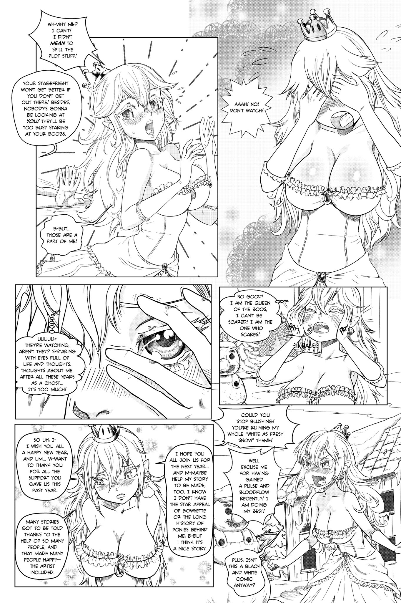 Bowsette Saga Chapter 2.11: Extras