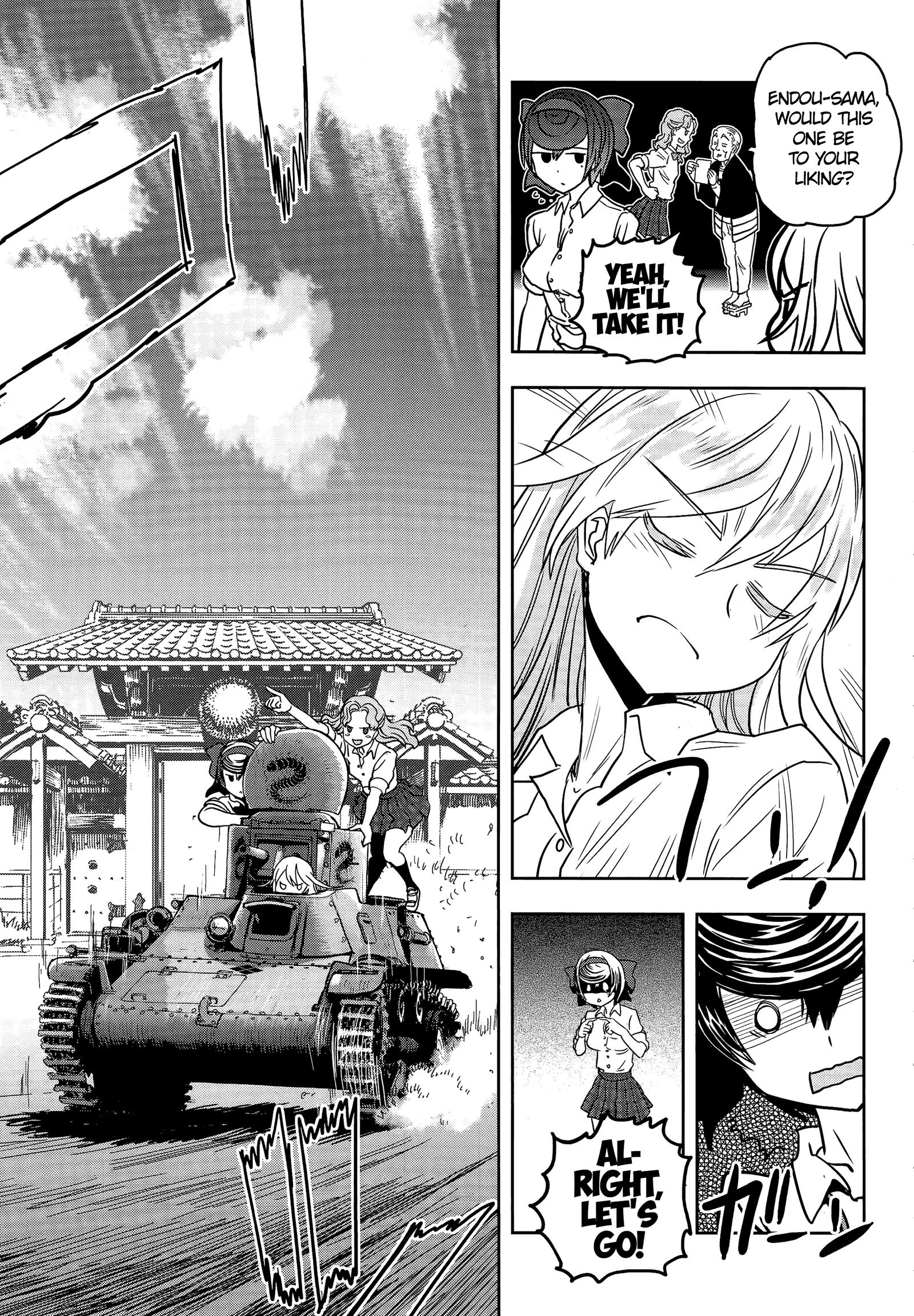 Girls & Panzer - Ribbon no Musha vol.12 ch.46