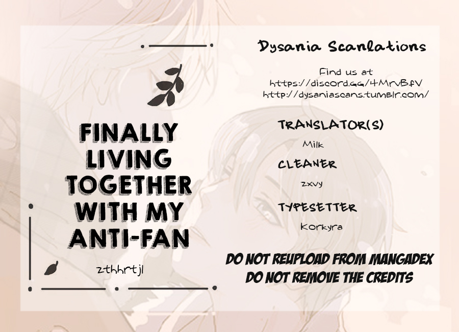 Finally Living Together with my Anti Fan Ch. 36
