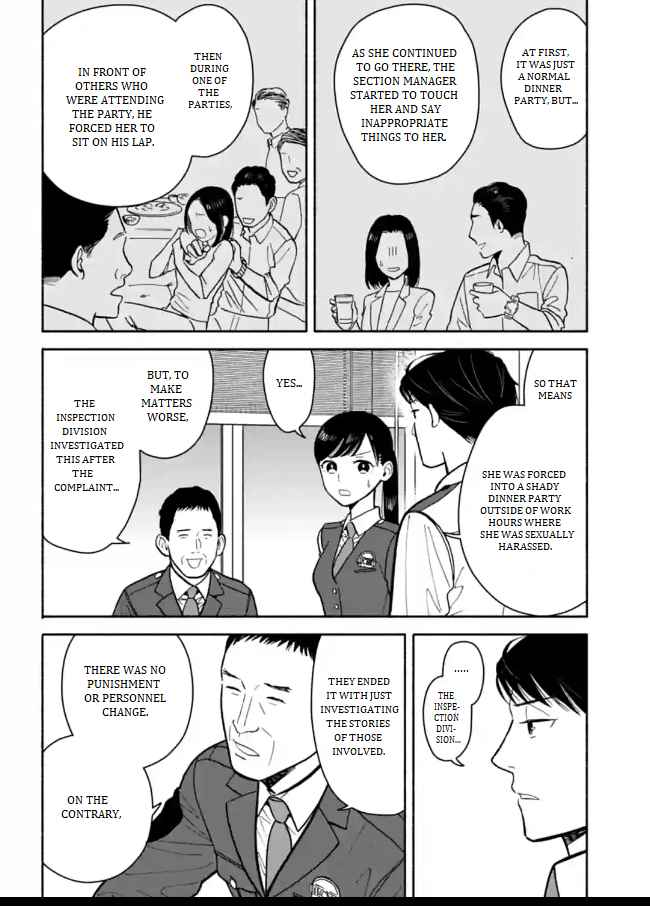 Nomiya Keibuho Wa Yurusanai Ch. 9 Covered Up Sexual Harassment Part 1