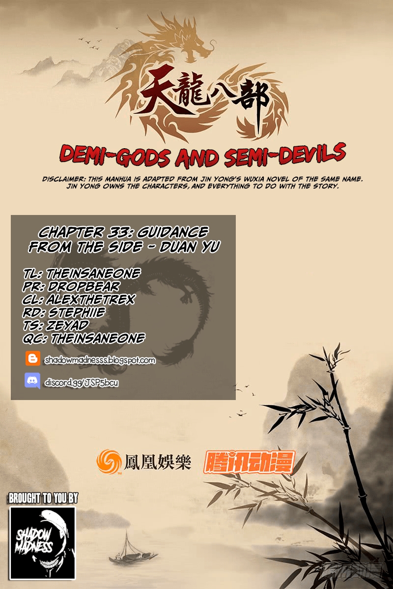 Demi Gods and Semi Devils Ch. 33 Guidance From The Side Duan Yu
