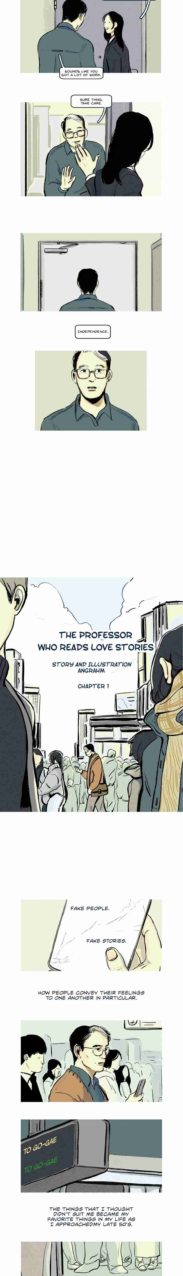 The Professor Who Reads Love Stories Ch. 1