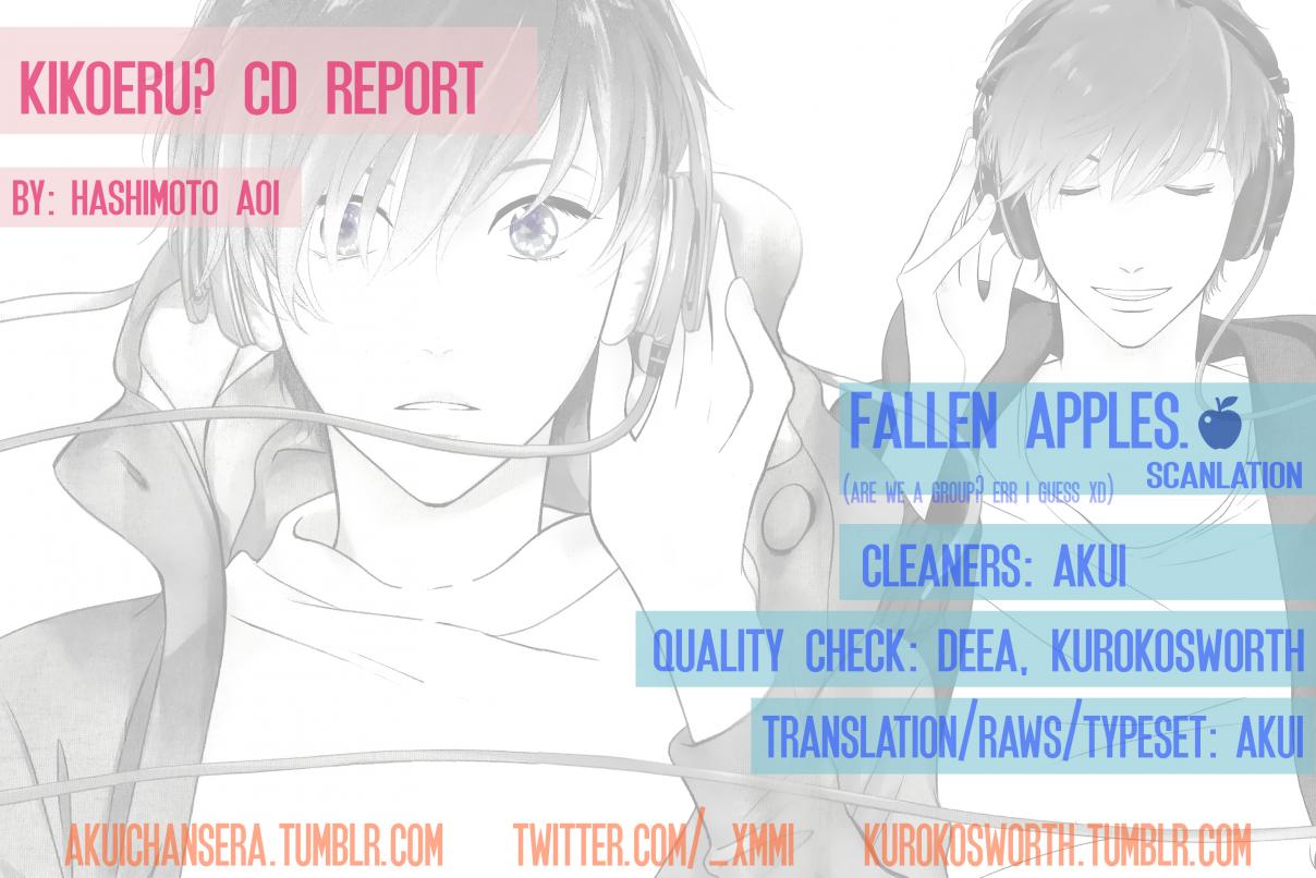 Kikoeru? Ch. 5.6 Drama CD report