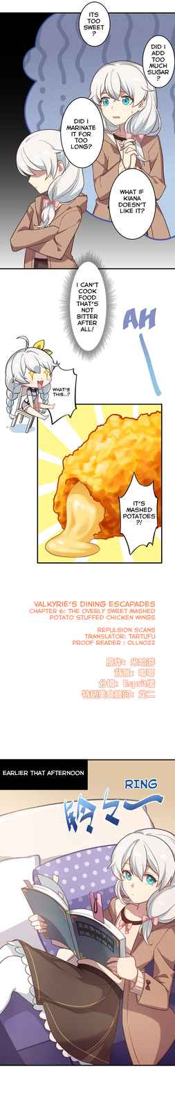 Honkai Impact 3rd Valkyries' Dining Escapades Ch. 6 The Overly Sweet Mashed Potato Stuffed Chicken Wings
