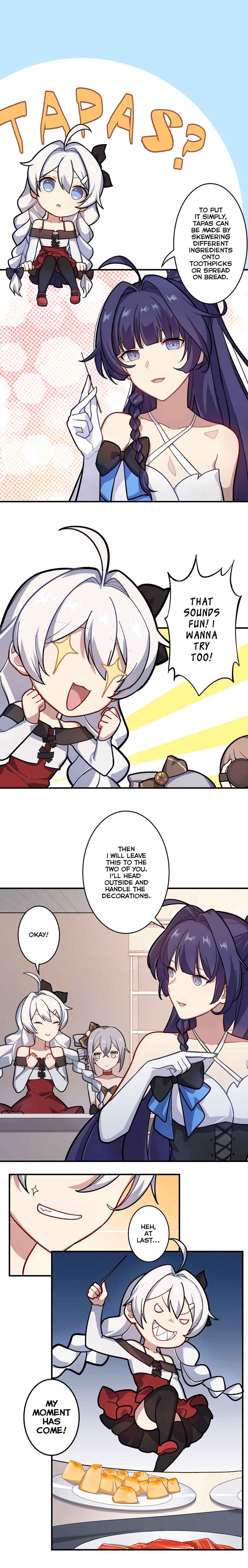 Honkai Impact 3rd Valkyries' Dining Escapades Ch. 10 The Tapas that Follow Your Heart's Desires