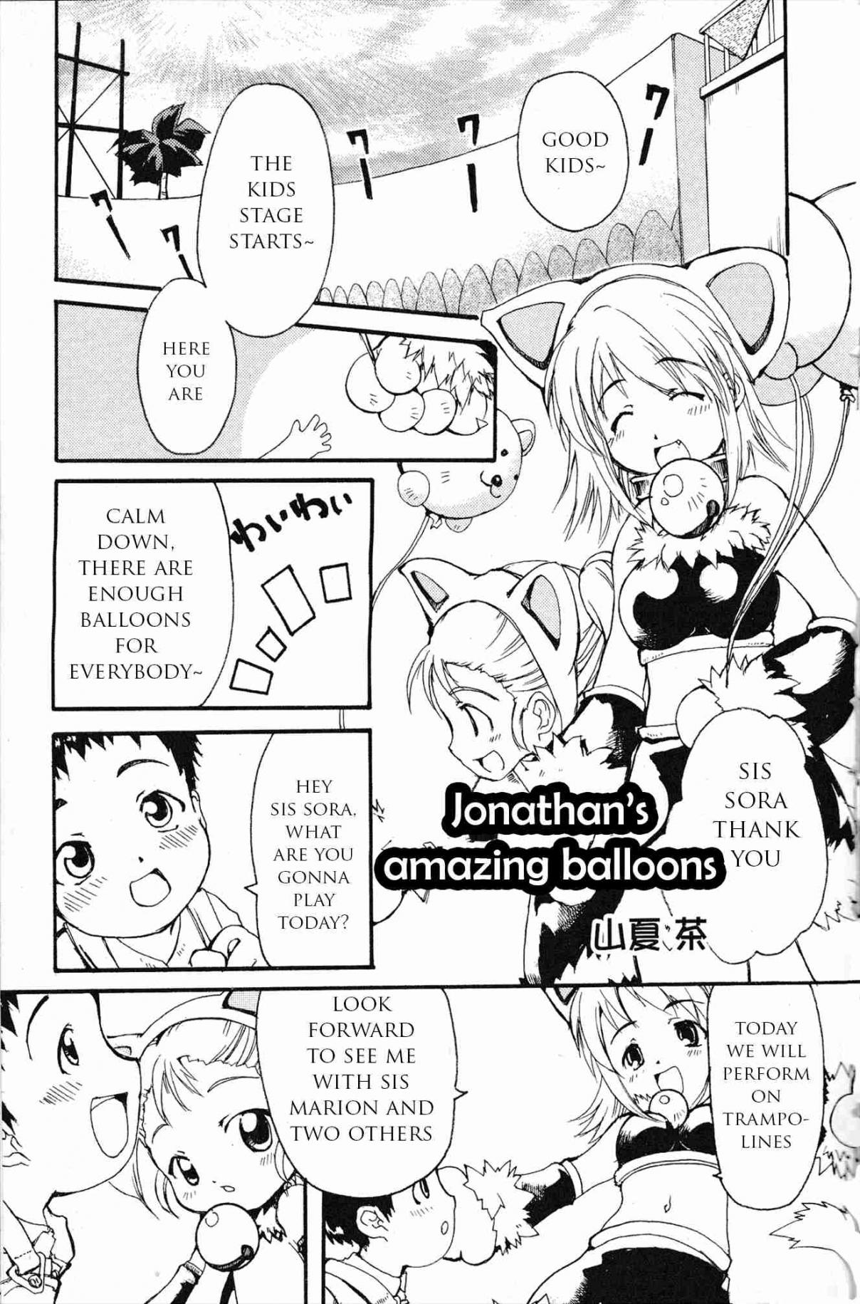 Kaleido star comic anthology Vol. 1 Ch. 6 Jonathan’s amazing balloons