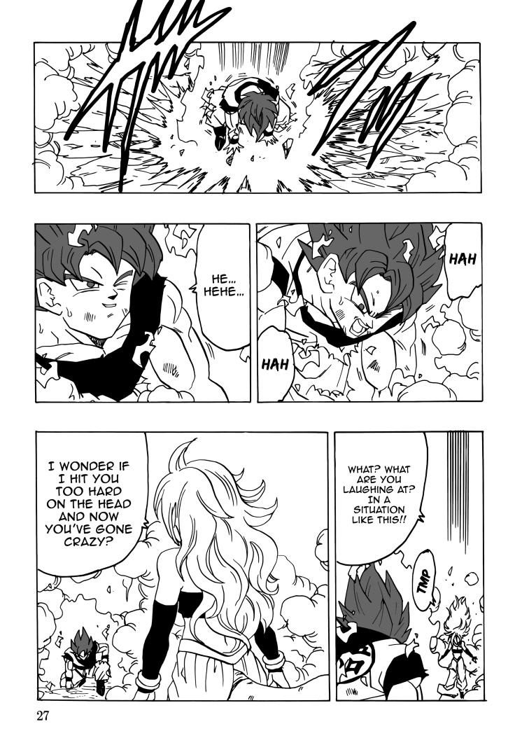 Dragon Ball DBVS (Doujinshi) Vol. 5 You Can See Hope When You Are Cornered!! Invocation Of God's Ultimate Technique
