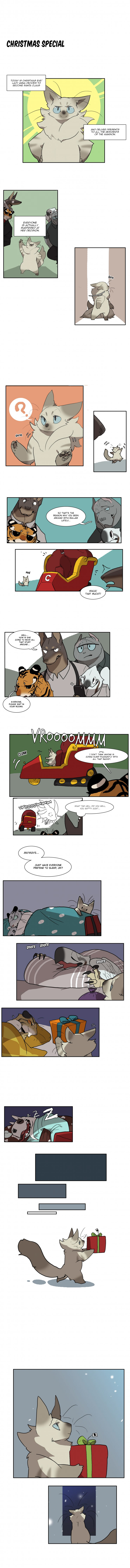 Miss Kitty and Her Bodyguards Ch. 43.5 Christmas Special