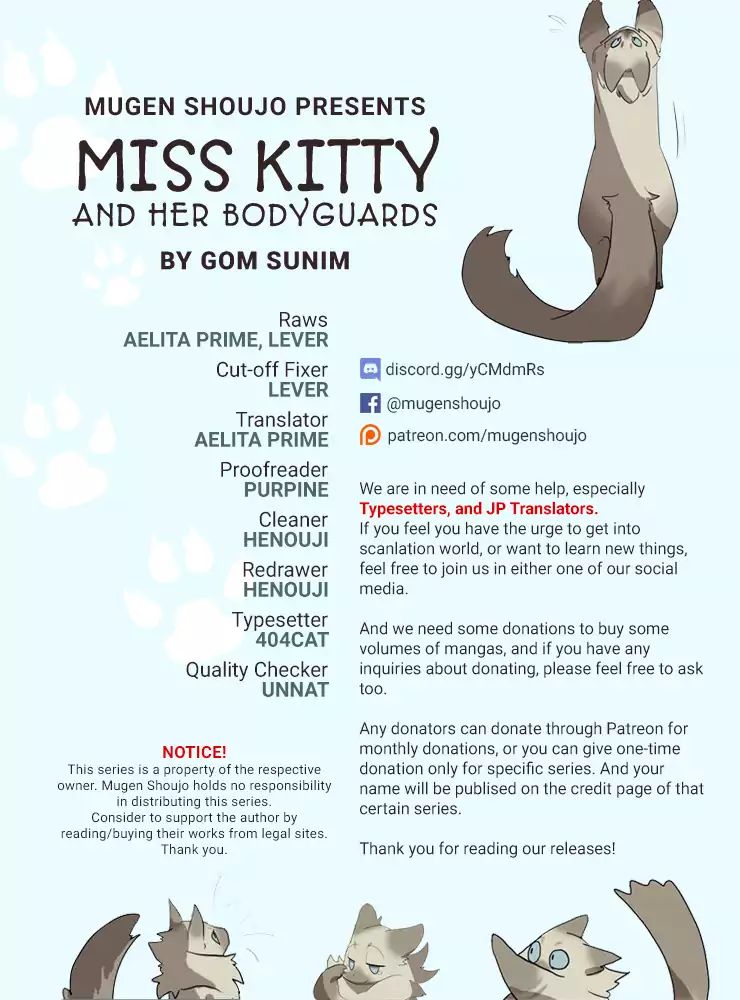 Miss Kitty and Her Bodyguards Vol.1 Chapter 54
