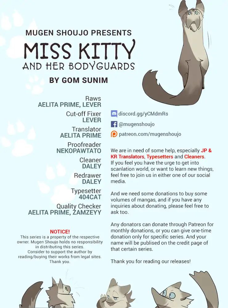 Miss Kitty and Her Bodyguards Vol.1 Chapter 68.2: Job Change