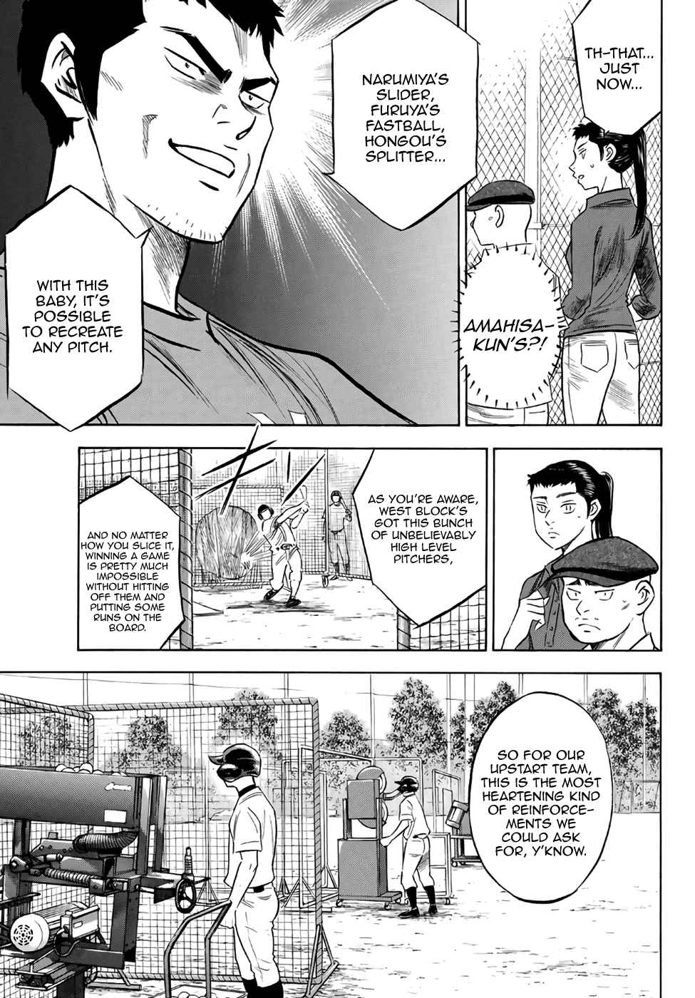 Diamond no Ace Act II Ch. 170 Over and Over