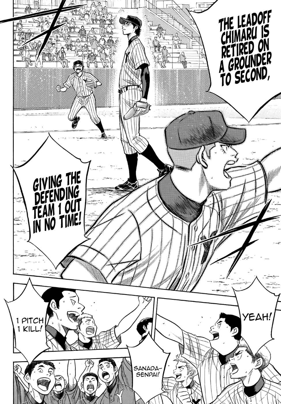 Diamond no Ace Act II Ch. 177 The Pride of 2 Fingers