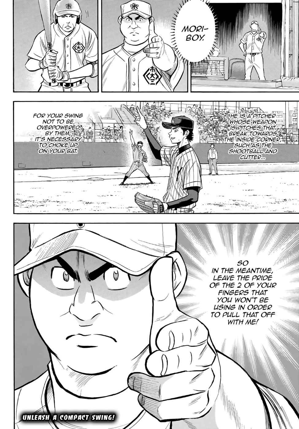 Diamond no Ace Act II Ch. 177 The Pride of 2 Fingers
