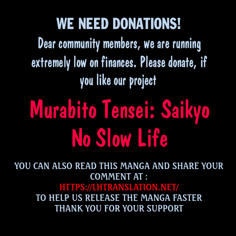 Murabito Tensei: Saikyou no Slow Life Ch. 11