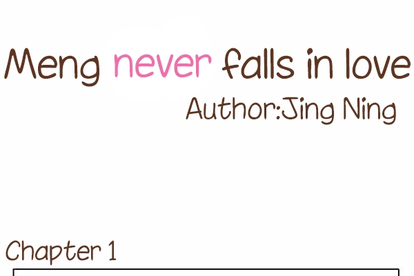 Meng never falls in love Ch. 1 Someone drew something in my notebook?