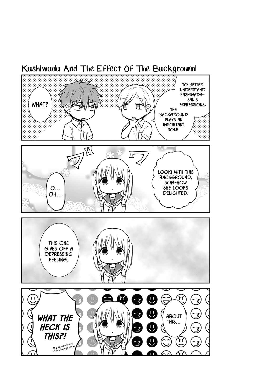 Expressionless Kashiwada san and Emotional Oota kun Vol. 1 Ch. 6 Oota kun's Lunch
