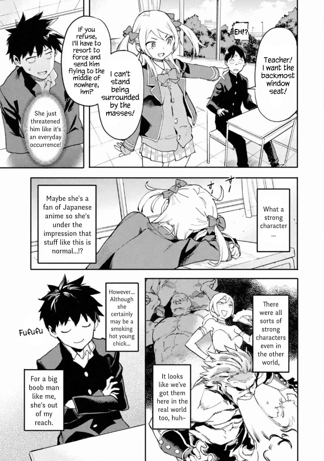 The Hero Who Returned Remains the Strongest in the Modern World Ch. 2.1