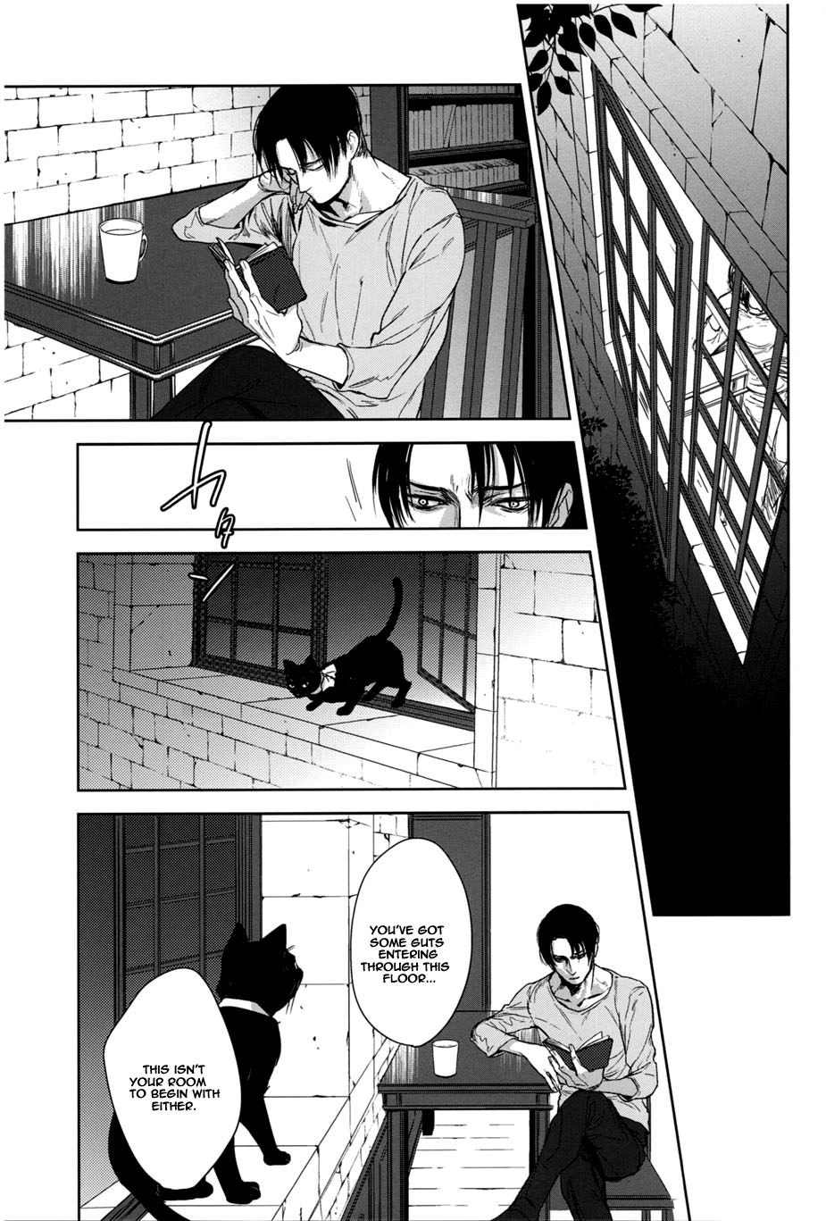 Shingeki no Kyojin Back Alley Cat (Doujinshi) Oneshot
