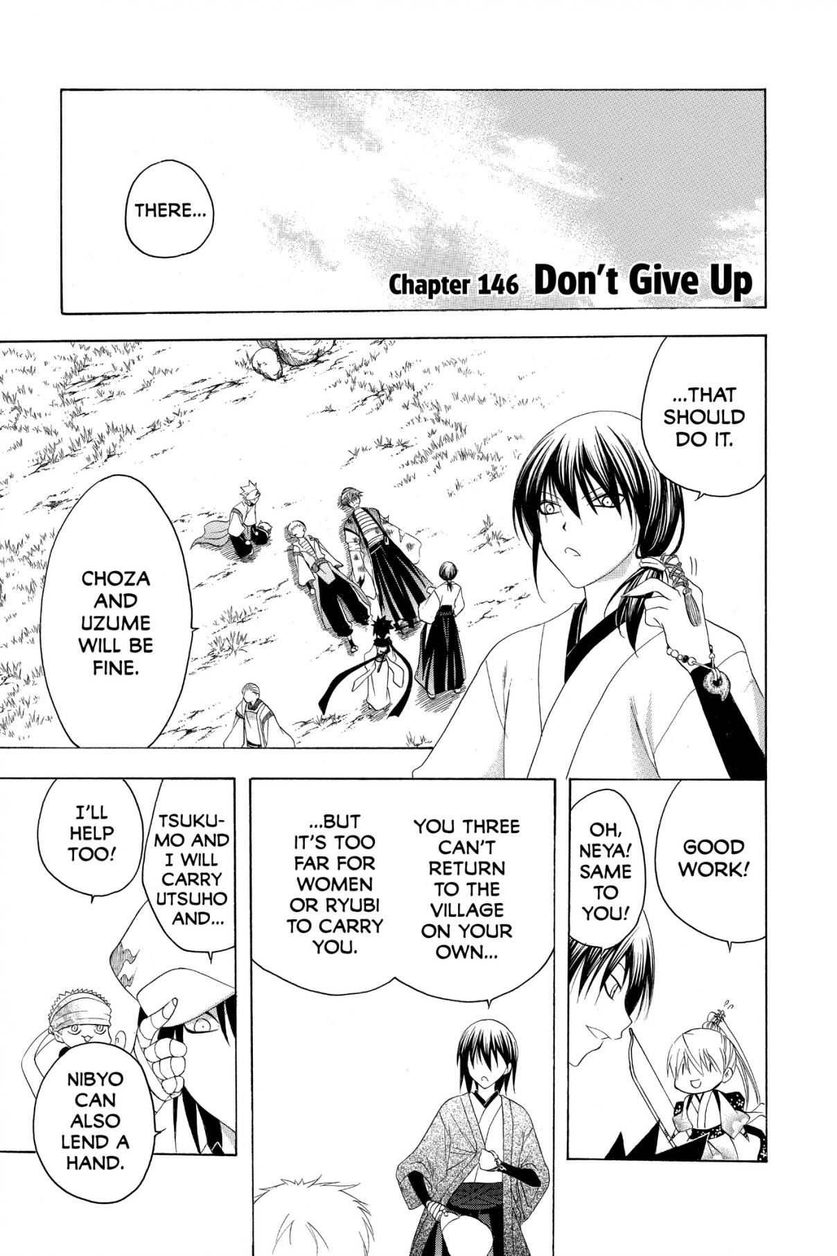 Itsuwaribito Utsuho Vol. 15 Ch. 146 Don't Give Up