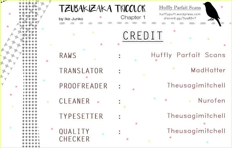 Tsubakisaka Tricolor Chapter 1