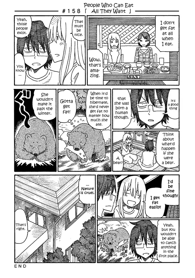 Hatarakanai Futari (The Jobless Siblings) Chapter 158: People Who Can Eat All They Want