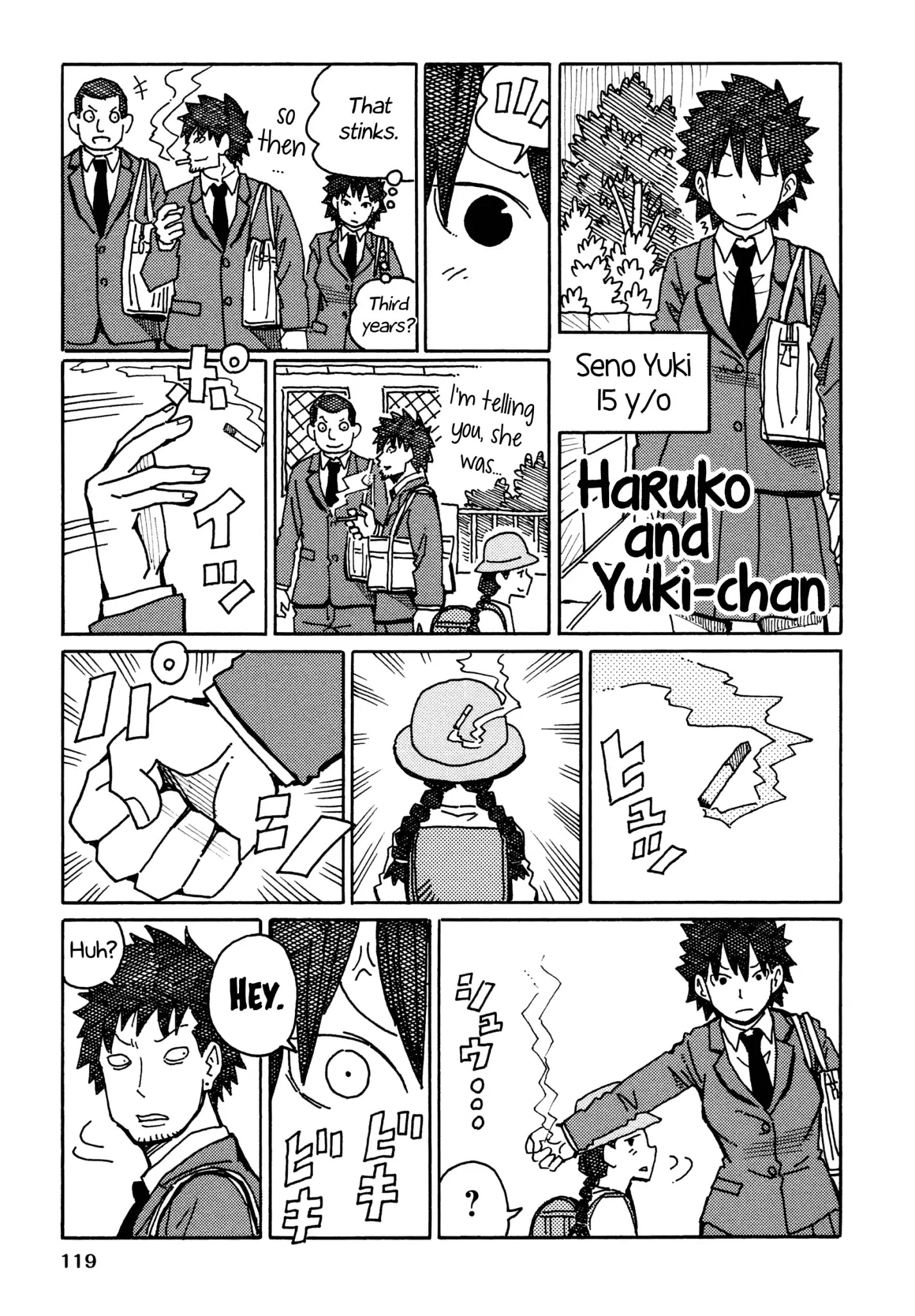 Hatarakanai Futari (The Jobless Siblings) Chapter 308.2: Haruko And Yuki-Chan