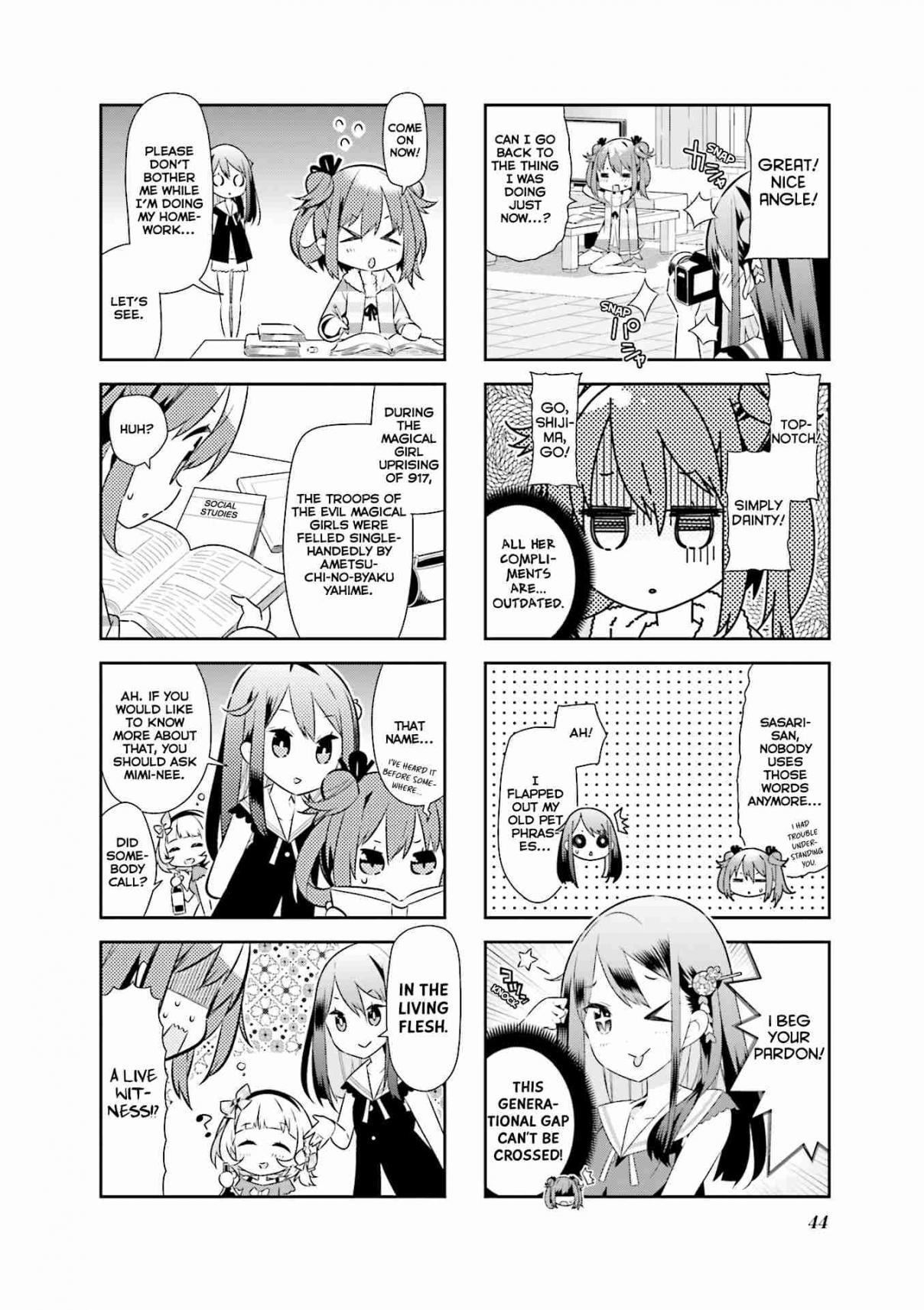 Mahou Shoujo no Kareinaru Yosei Vol. 1 Ch. 5 Exposed! Sasari's Secret