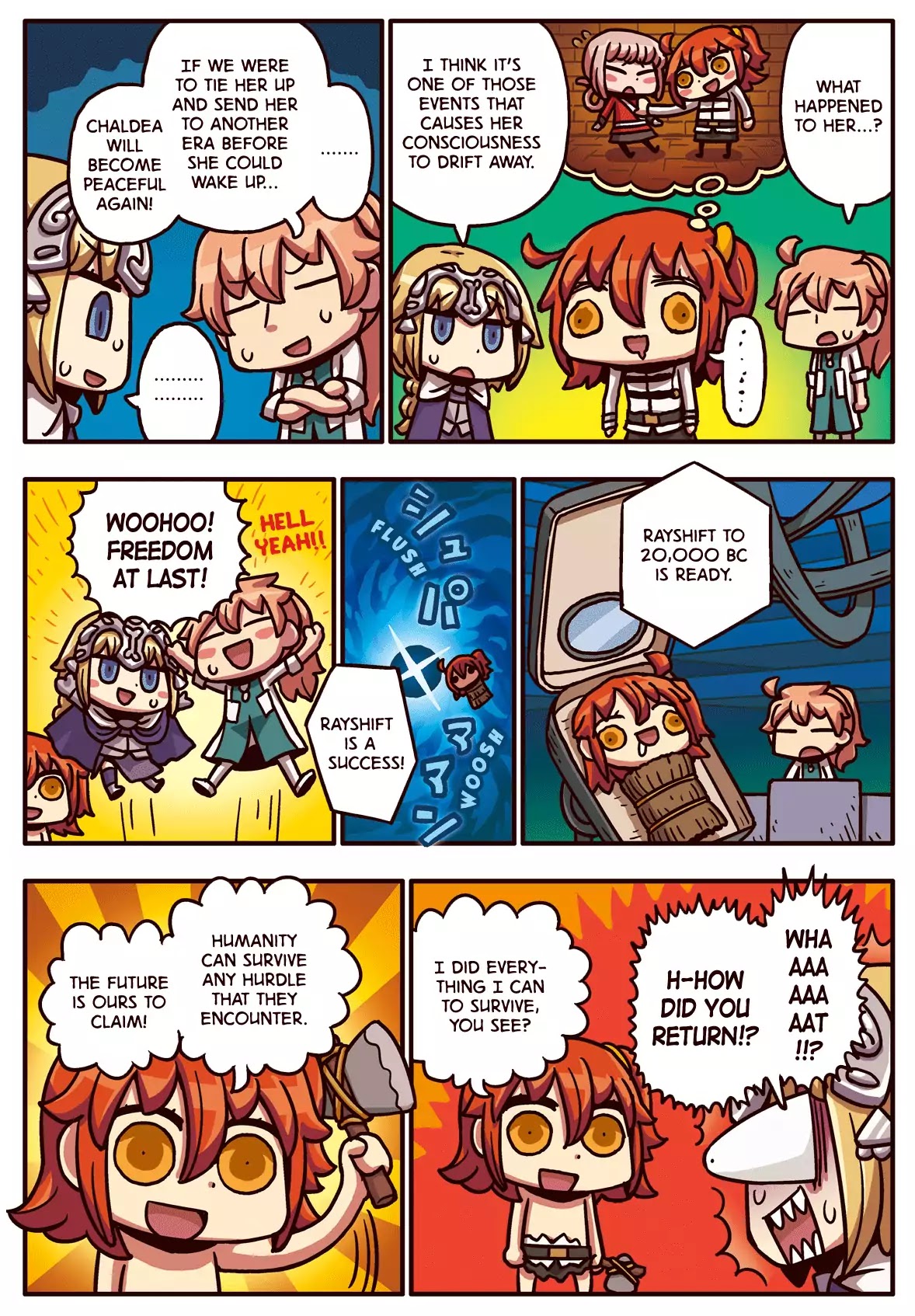 Manga de Wakaru! Fate/Grand Order Chapter 37: The Future Is Ours To Claim