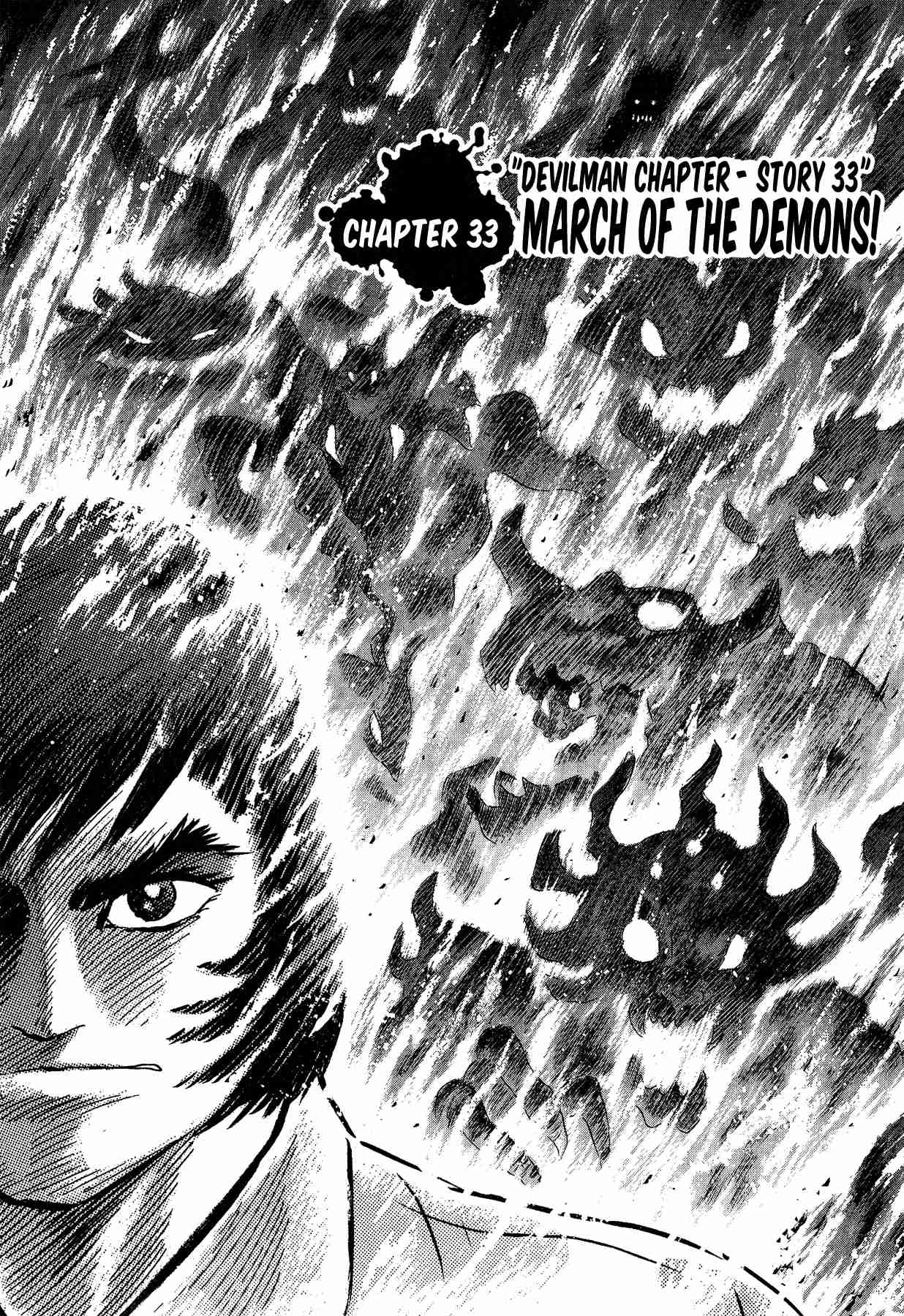 Gekiman! Devilman Chapter Vol. 4 Ch. 33 March of the Demons!
