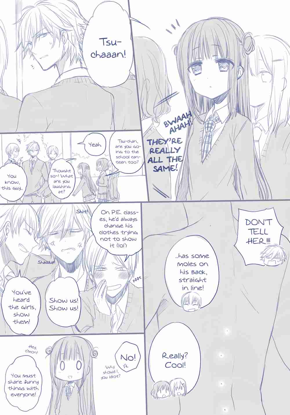 She's Not My Girlfriend! We're Just Childhood Friends Ch. 2