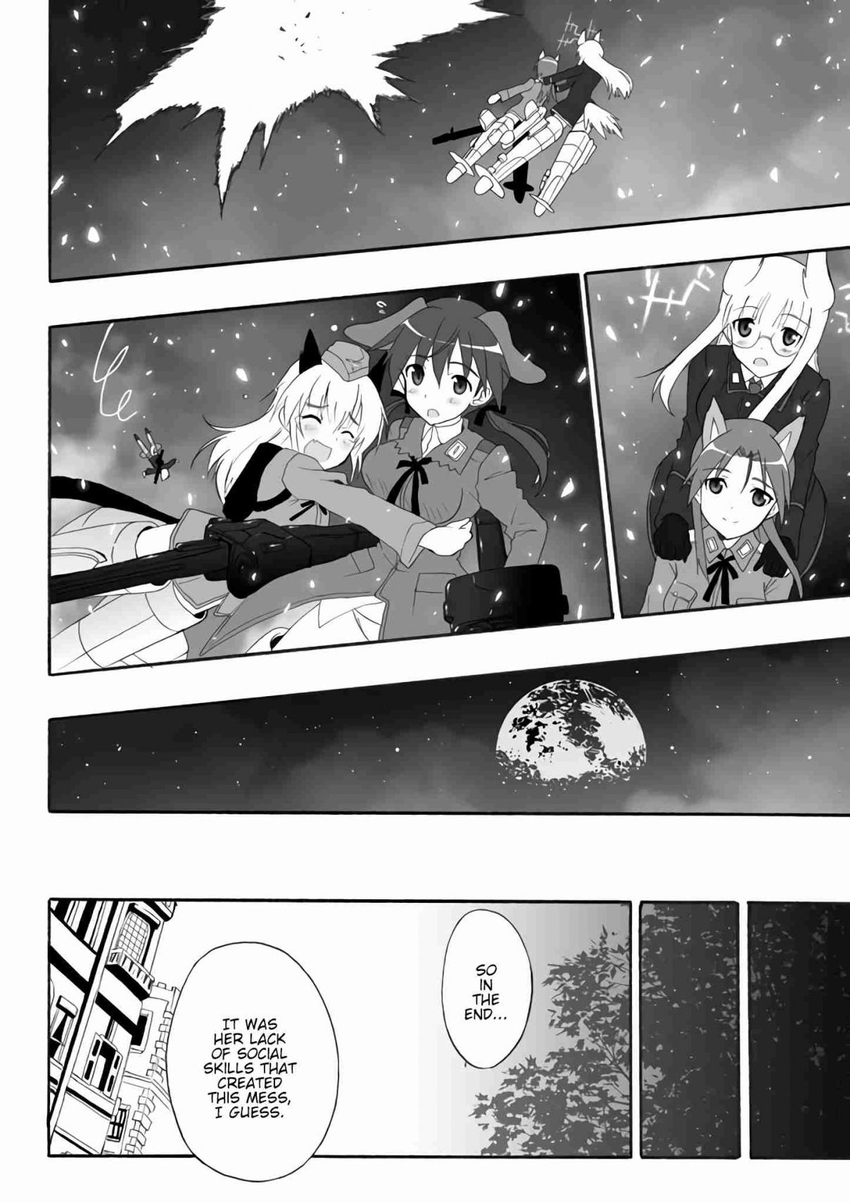 Strike Witches Kimi to Tsunagaru Sora Vol. 1 Ch. 6 The Karlslandian Ghost (2)