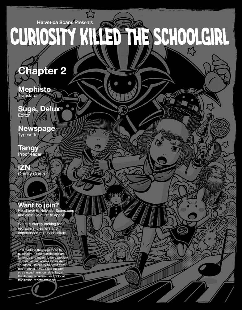 Curiosity Killed the Schoolgirl Vol. 1 Ch. 2 From the Train Tracks to the Ringed Planet