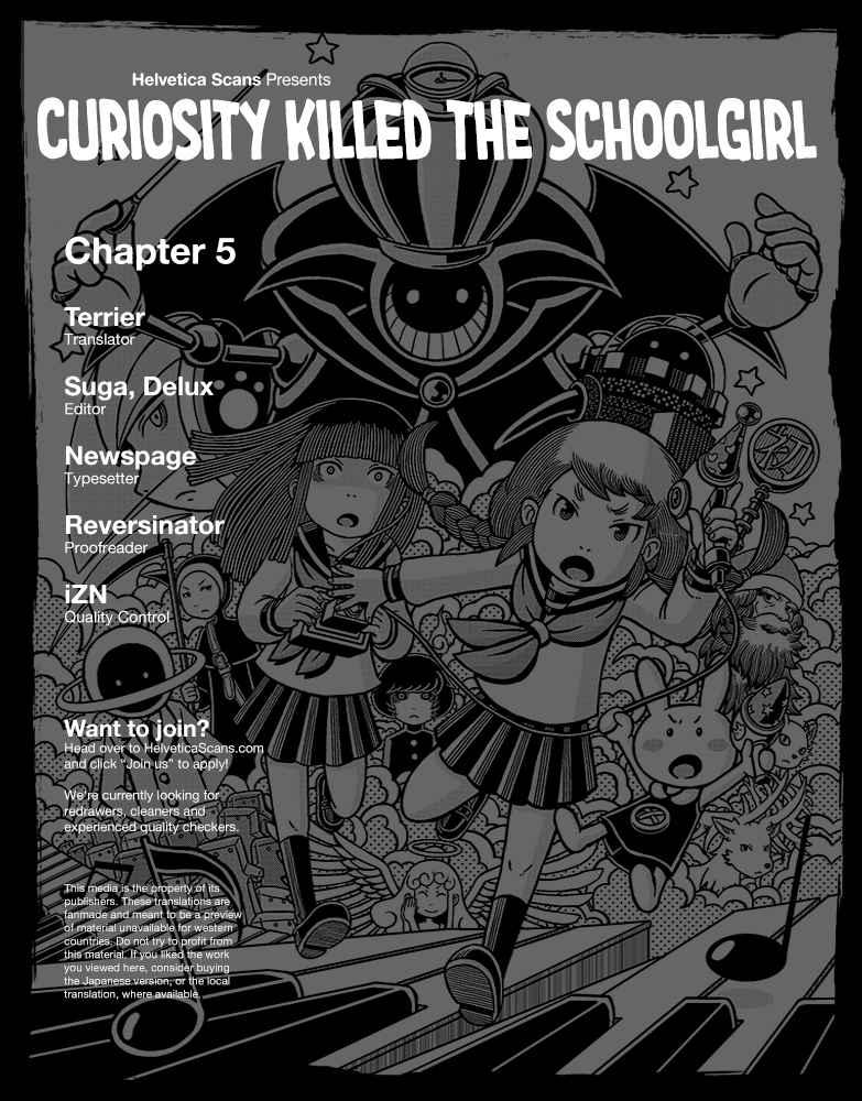 Curiosity Killed the Schoolgirl Vol. 1 Ch. 5 My Thoughts Towards You Will Be Your Demise