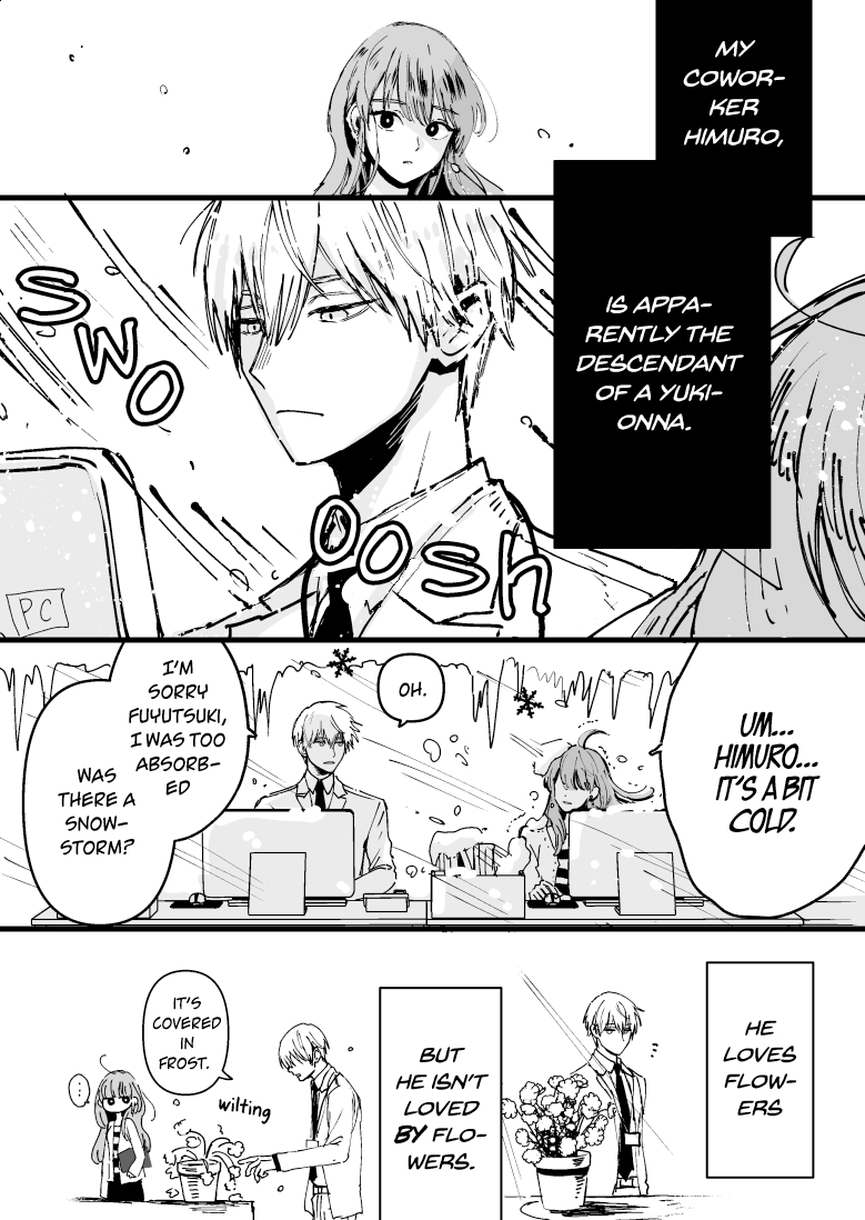 Ice Guy and the Cool Female Colleague Ch. 1