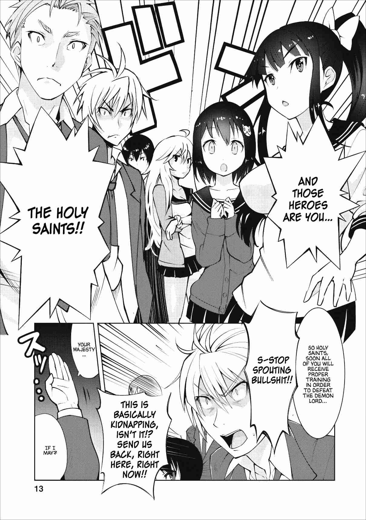 After Being Transported, I Was Singled Out and Rejected by My Classmates, So I Made Them All Part of My Harem Ch. 1