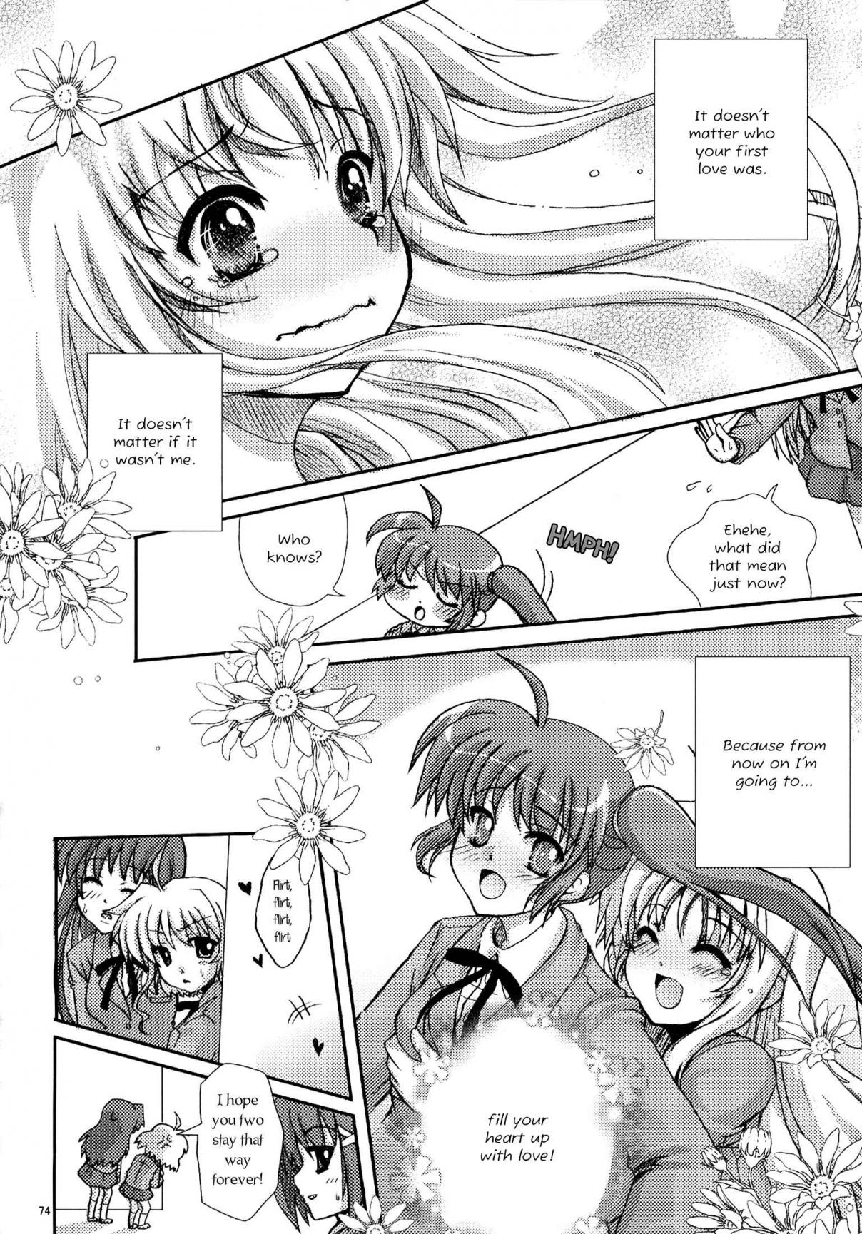Mahou Shoujo Lyrical Nanoha A Magical Girl’s First Love Story (Doujinshi) Oneshot