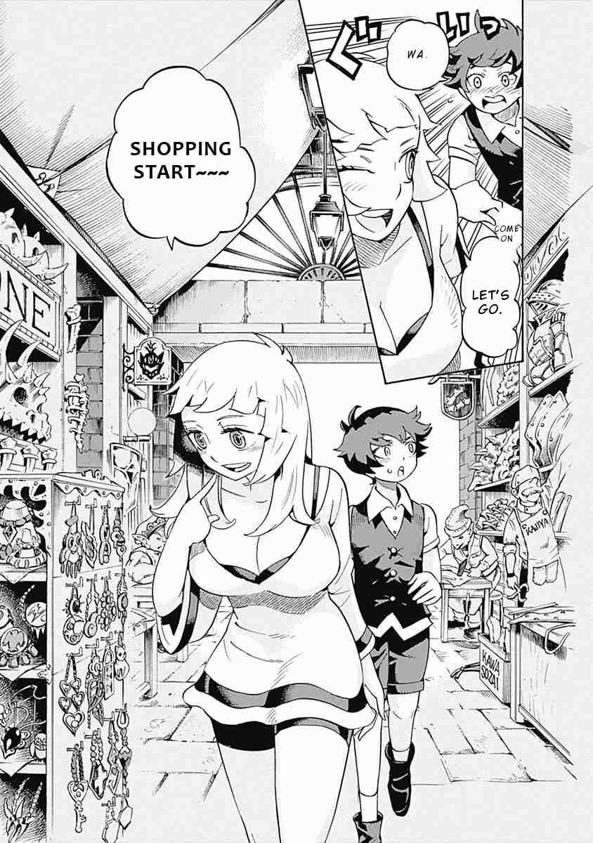 Lycanthrope Bouken Hoken Vol. 1 Ch. 9 Incident 9 Atem and Chief goes shopping.