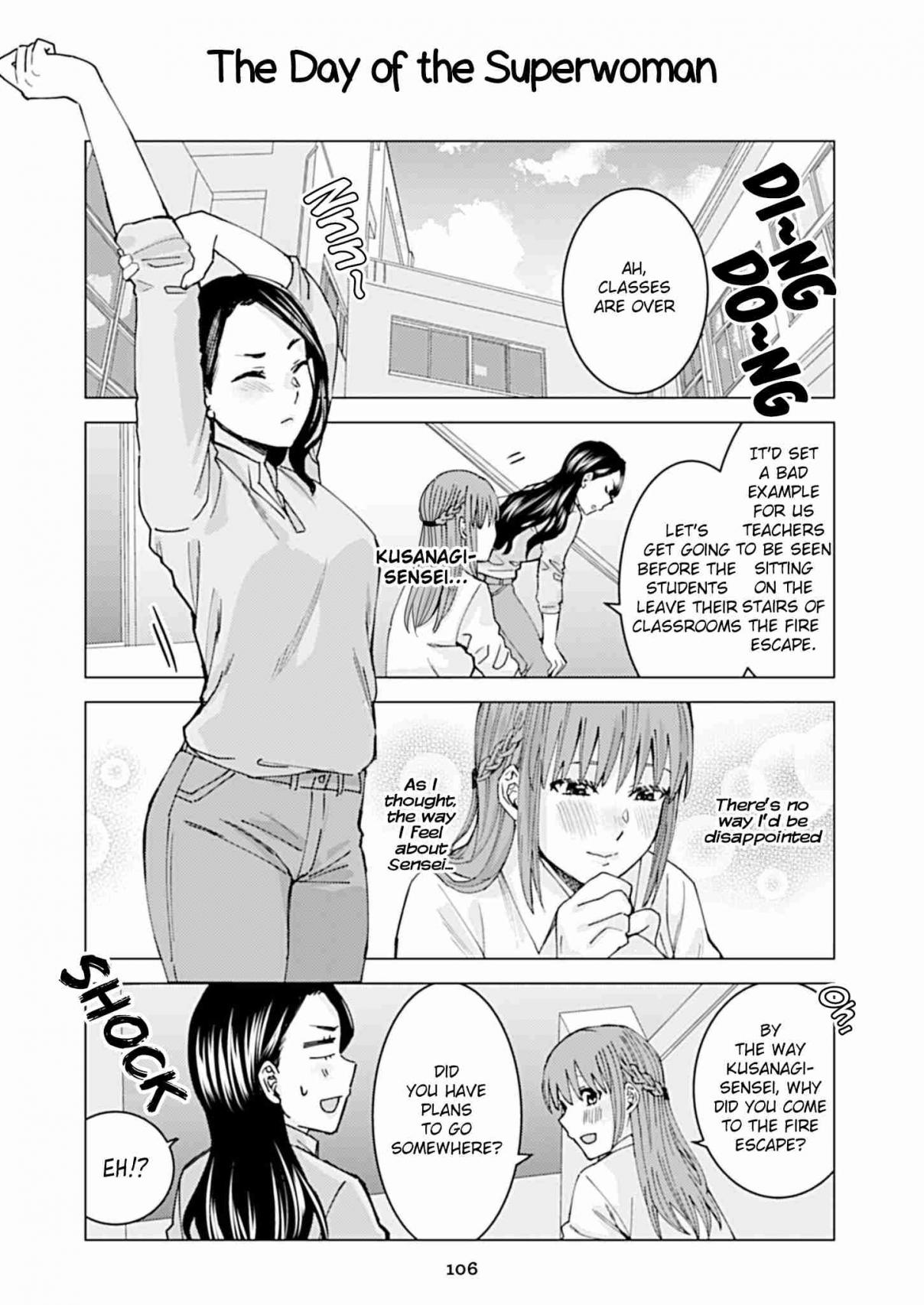 Kusanagi sensei is Being Tested Vol. 1 Ch. 93 The Day of the Superwoman