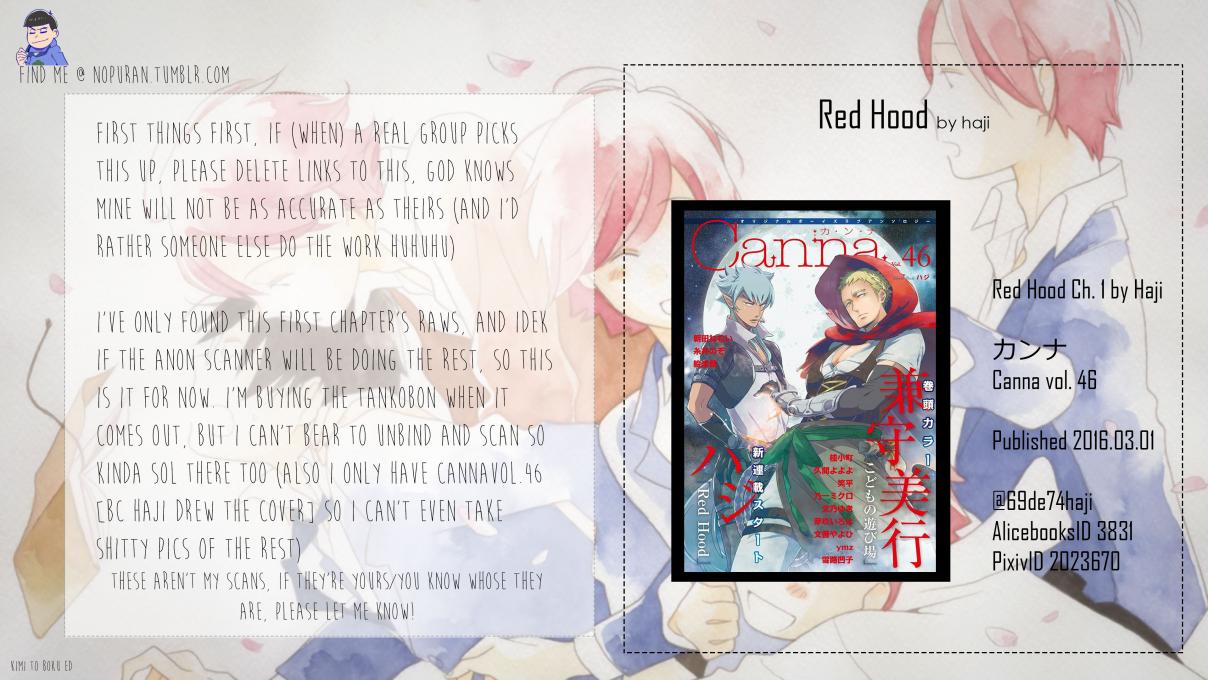 Red Hood Vol. 1 Ch. 1