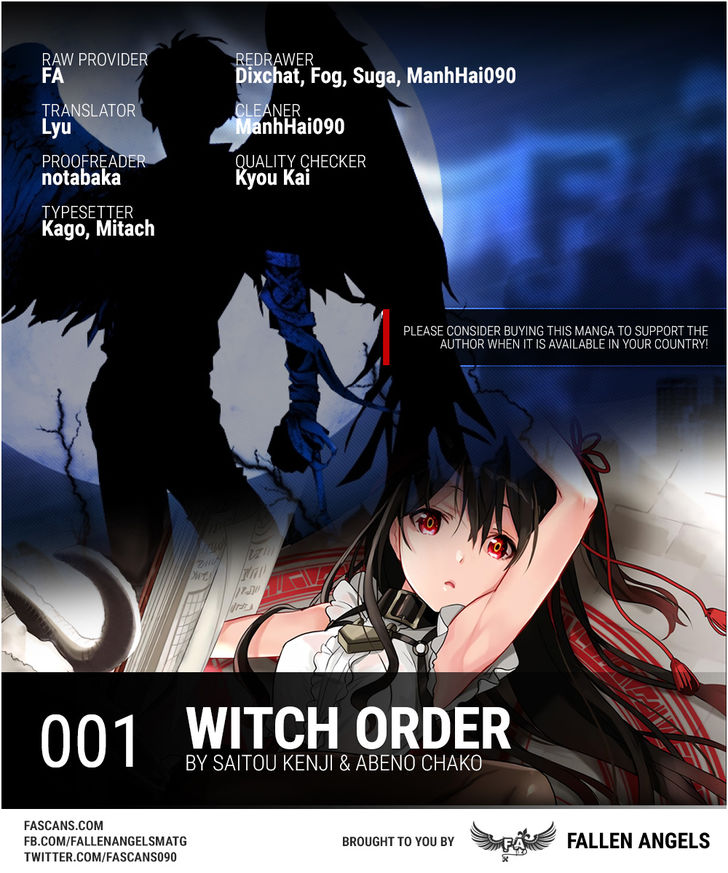 Witch Order 1