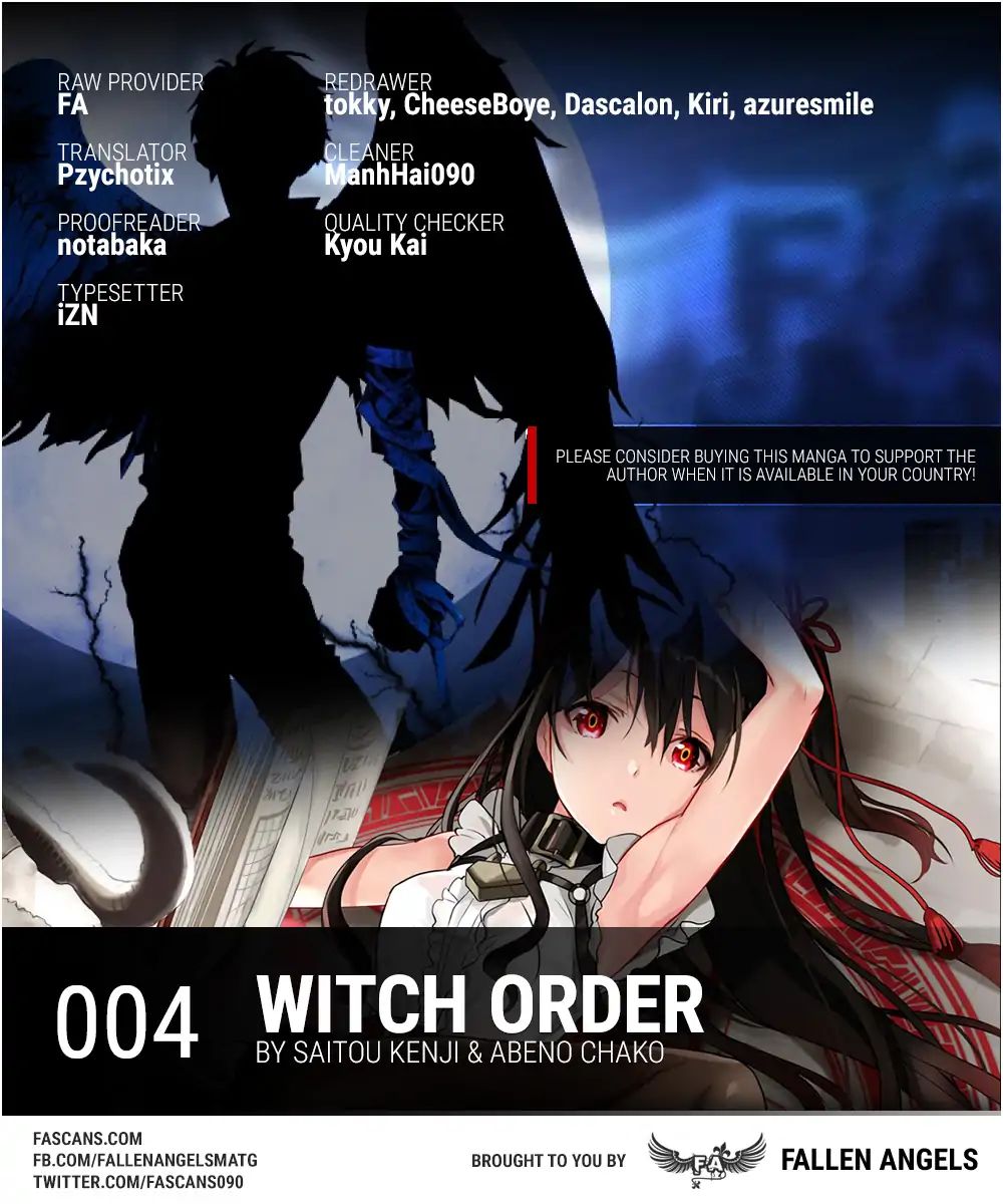 Witch Order Chapter 4: Suzakuin Engi’s Justice