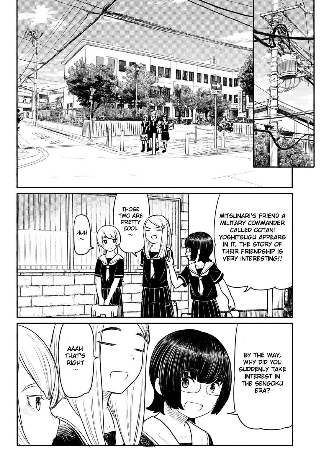 Flying Witch Ch. 45 Loitering, shortcut, the way home