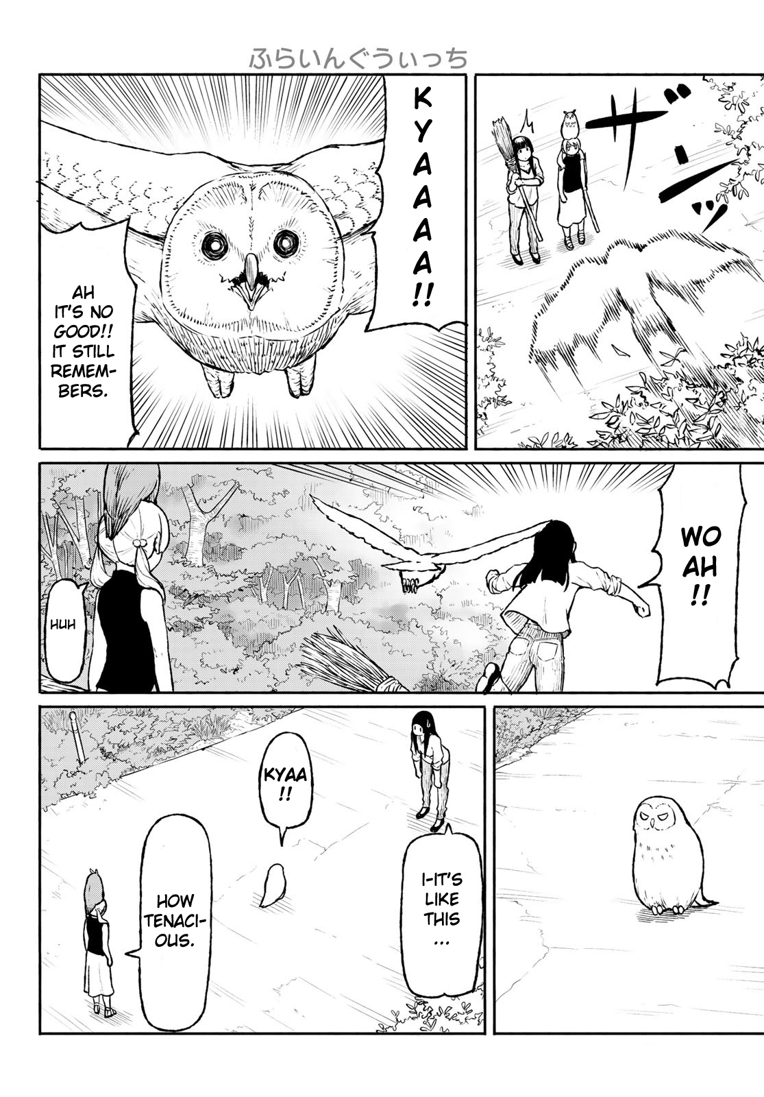 Flying Witch Ch. 47 The thing you shouldn't do to a mohho
