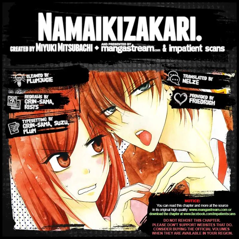 Namaikizakari Chapter 102.5