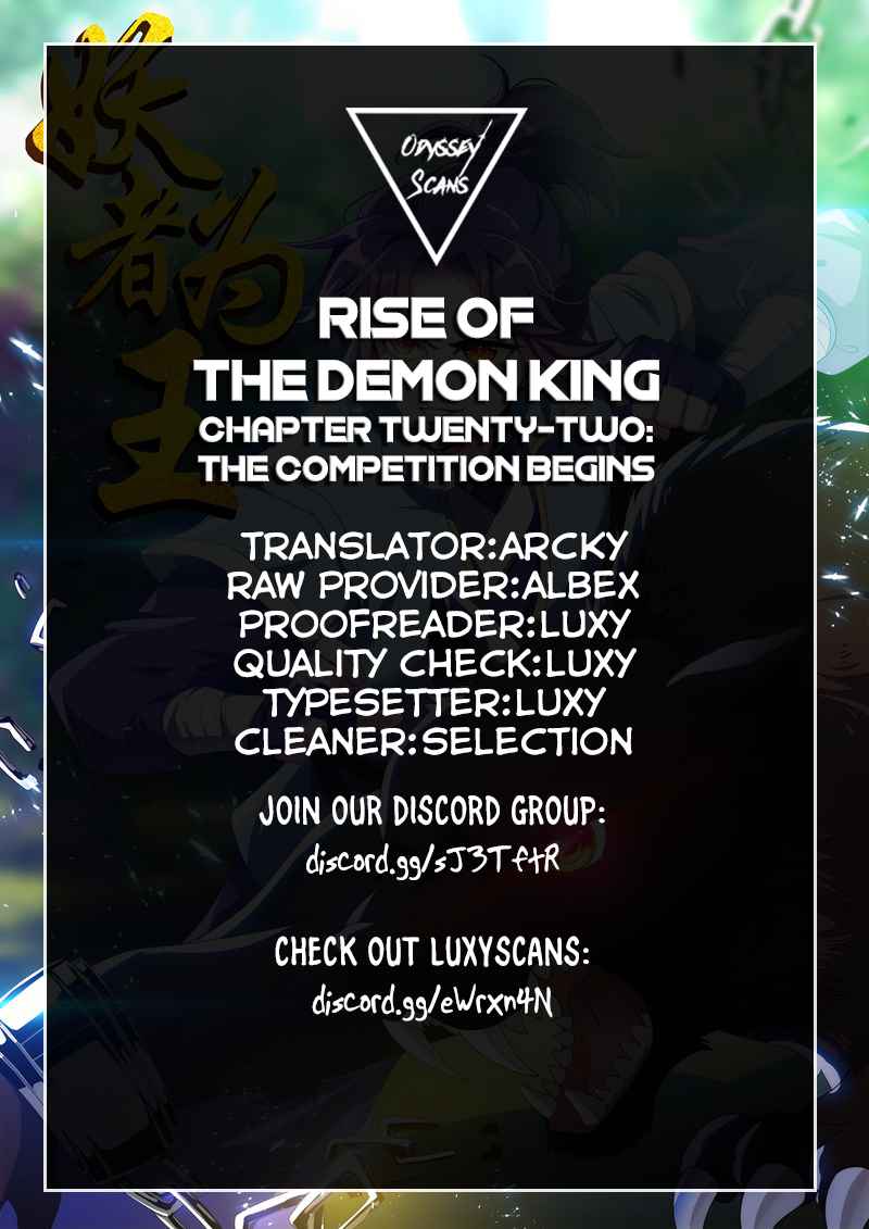 Rise of The Demon King Ch. 22 The Competition Begins