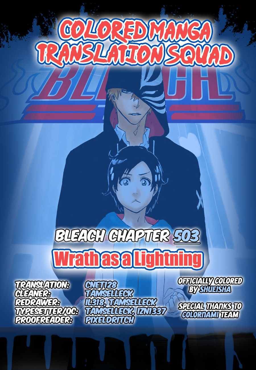 Bleach Digital Colored Comics Vol. 57 Ch. 503 Wrath As A Lightning
