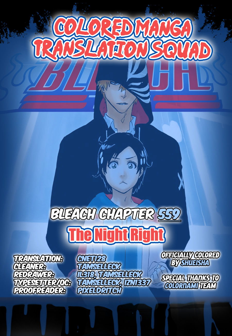 Bleach Digital Colored Comics Vol. 62 Ch. 559 The Night Right