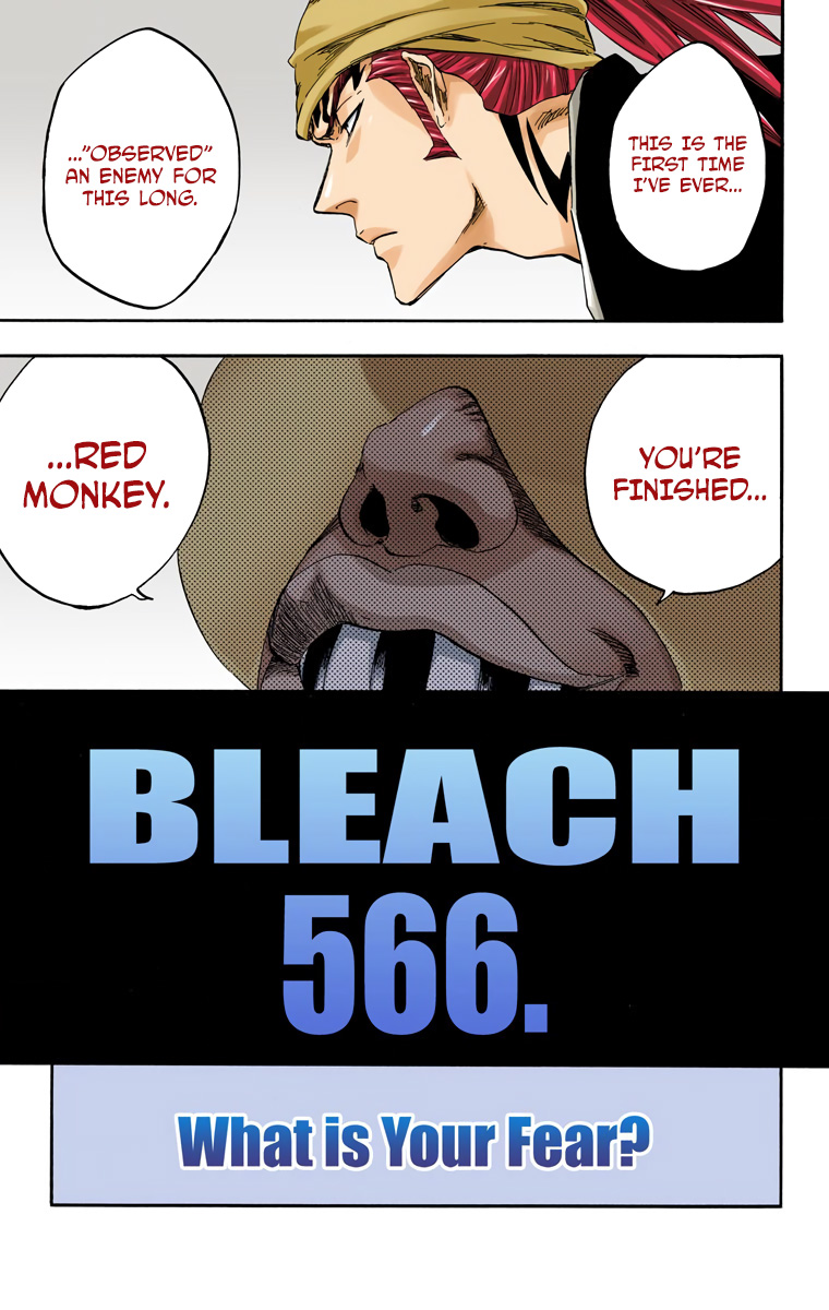 Bleach Digital Colored Comics Vol. 63 Ch. 566 What is your Fear?