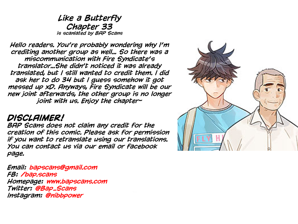 Like a Butterfly Chapter 33