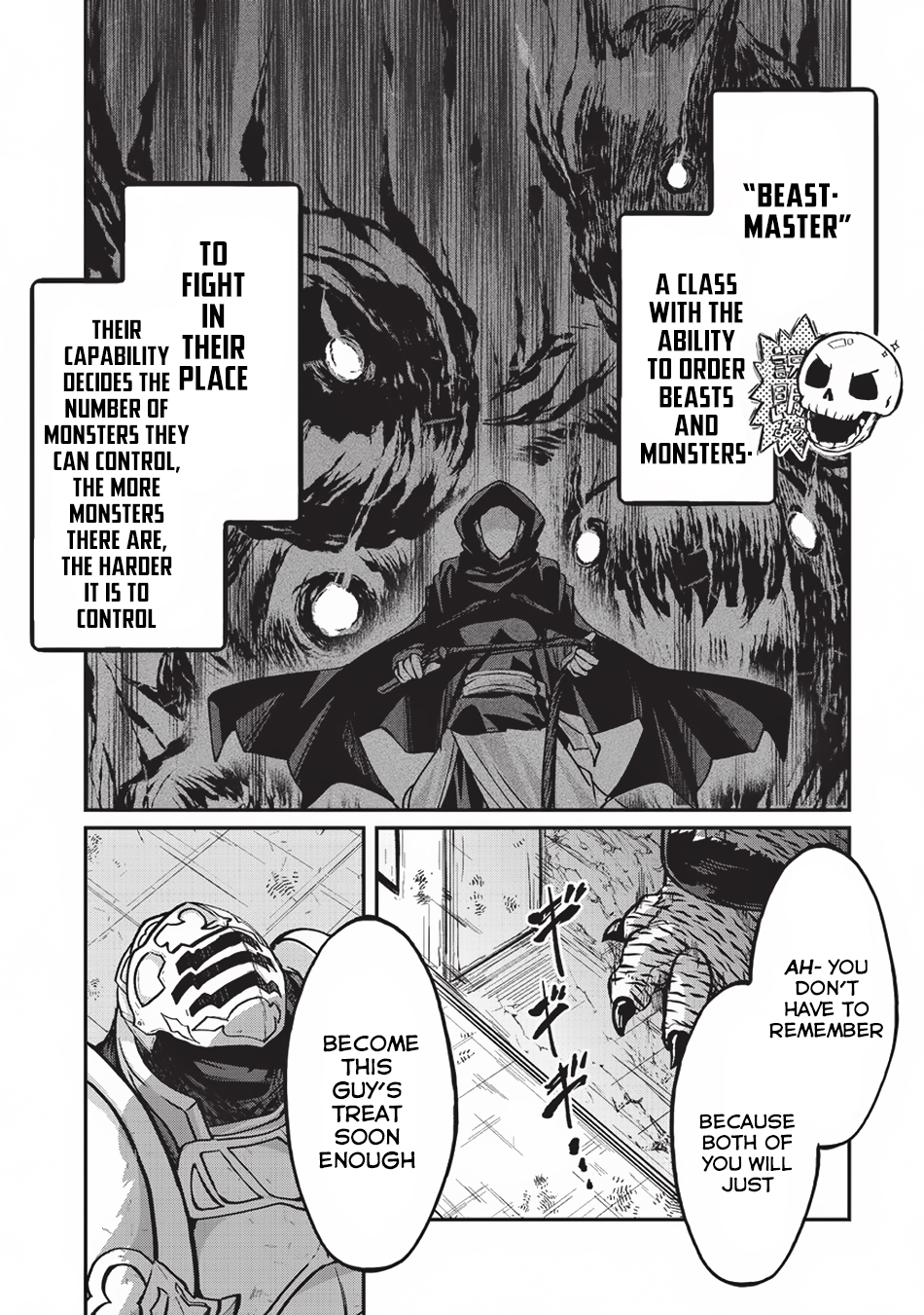 Gaikotsu Kishi sama, Tadaima Isekai e Odekake chuu Ch. 19 A Savage Beastmaster (2)